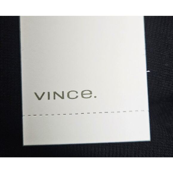 New VINCE Men's Turtleneck Black Cashmere Sweater US Size M - Picture 4 of 4